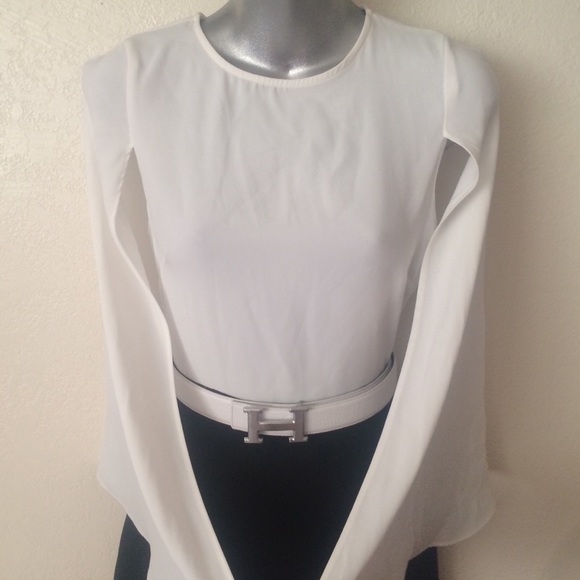 ZARA Sexy Exquisite Silky Drape Cape Dress - Picture 2 of 8